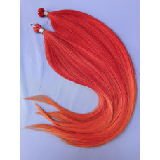 Поні кератин T-Red/Orange 100 грами 80 см